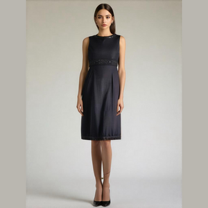 Jones New York Black Dress Size 10 Elegant Fully Lined